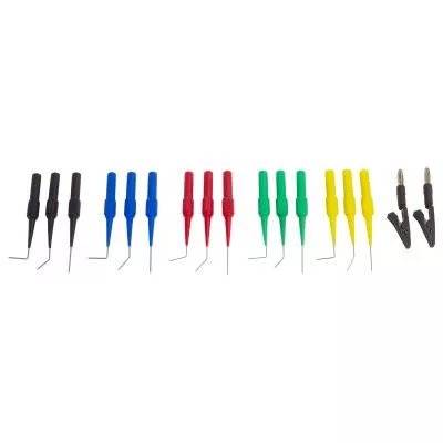 17 Piece Backprobe and Alligator Clip Set