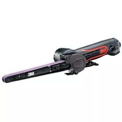 3M Pneumatic File Belt Sander 1/2 x 18 in, MPN 33575, 17000 rpm, ideal for spot-weld cutting and