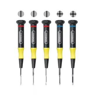 5pc Jewelers Screwdriver Set - SlottedandPhillips
