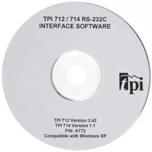 A772 TPI PC Software