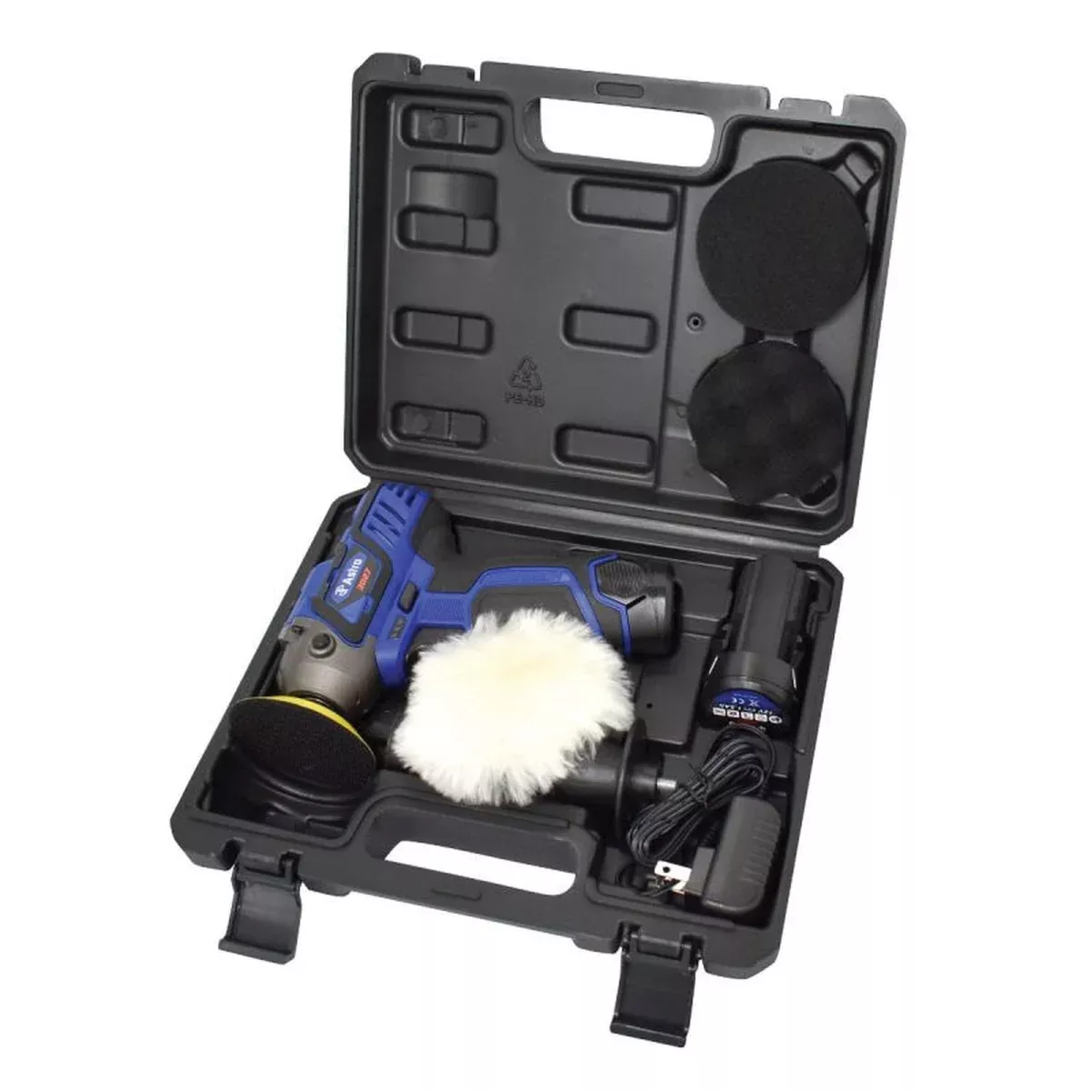 Astro Pneumatic 3027 Cordless Mini Pistol Polisher, 3 in Pad, Battery Powered