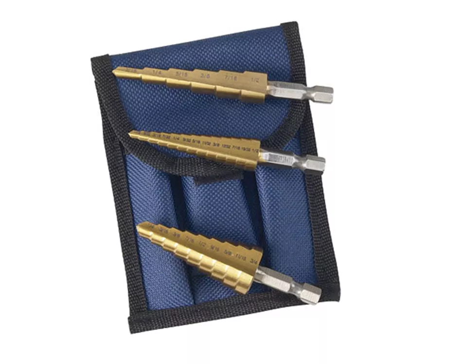 Astro Pneumatic 9445 - Titanium Step Drill Bit Set