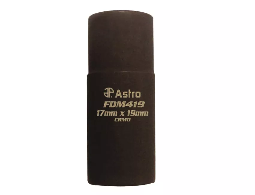 Astro Pneumatic FDM419 - 1/2 " Drive Flip Socket 17mm x 19mm