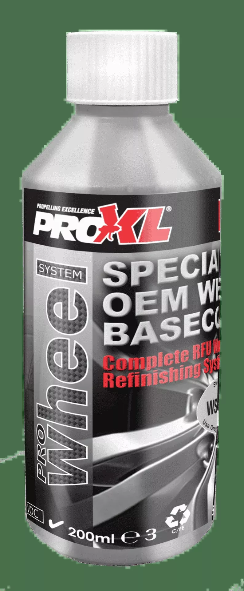 Capella Solutions Wheel Basecoat Audi Carbon 200ml SWS03