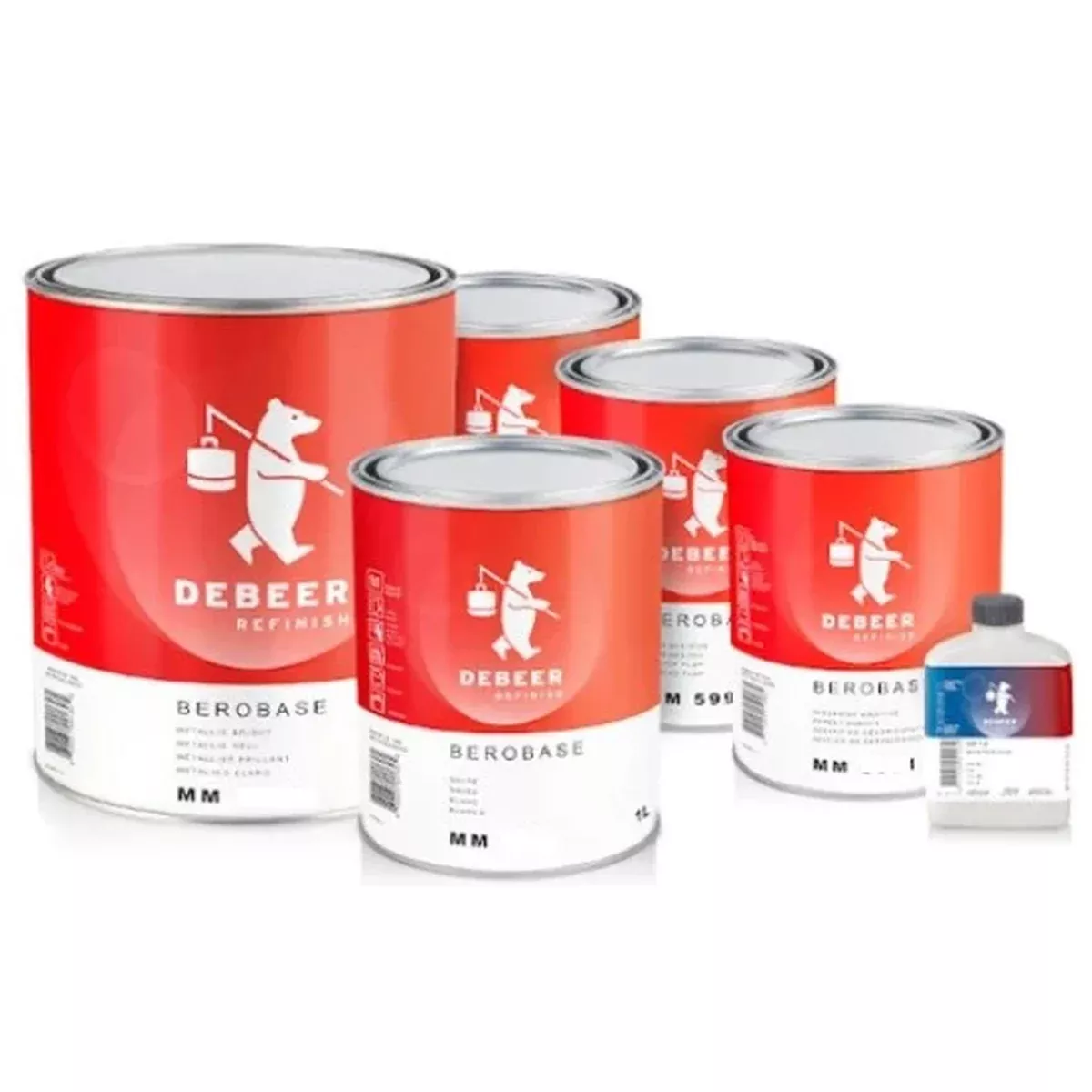 Debeer Refinish HS Low Gloss Clear Coat 8407-L01