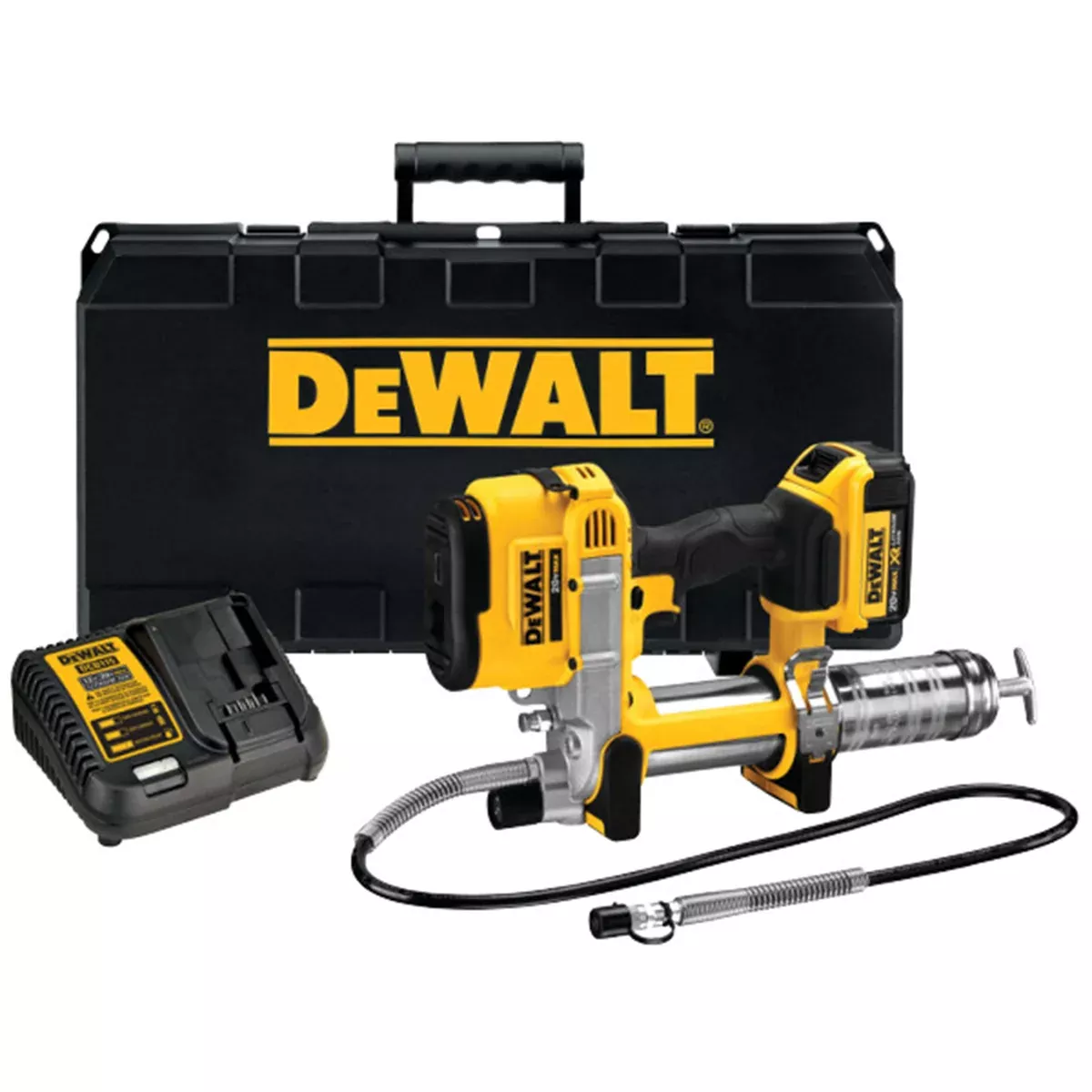 DeWalt DCGG571M1 20V Max Grease Gun Kit 10000 PSI