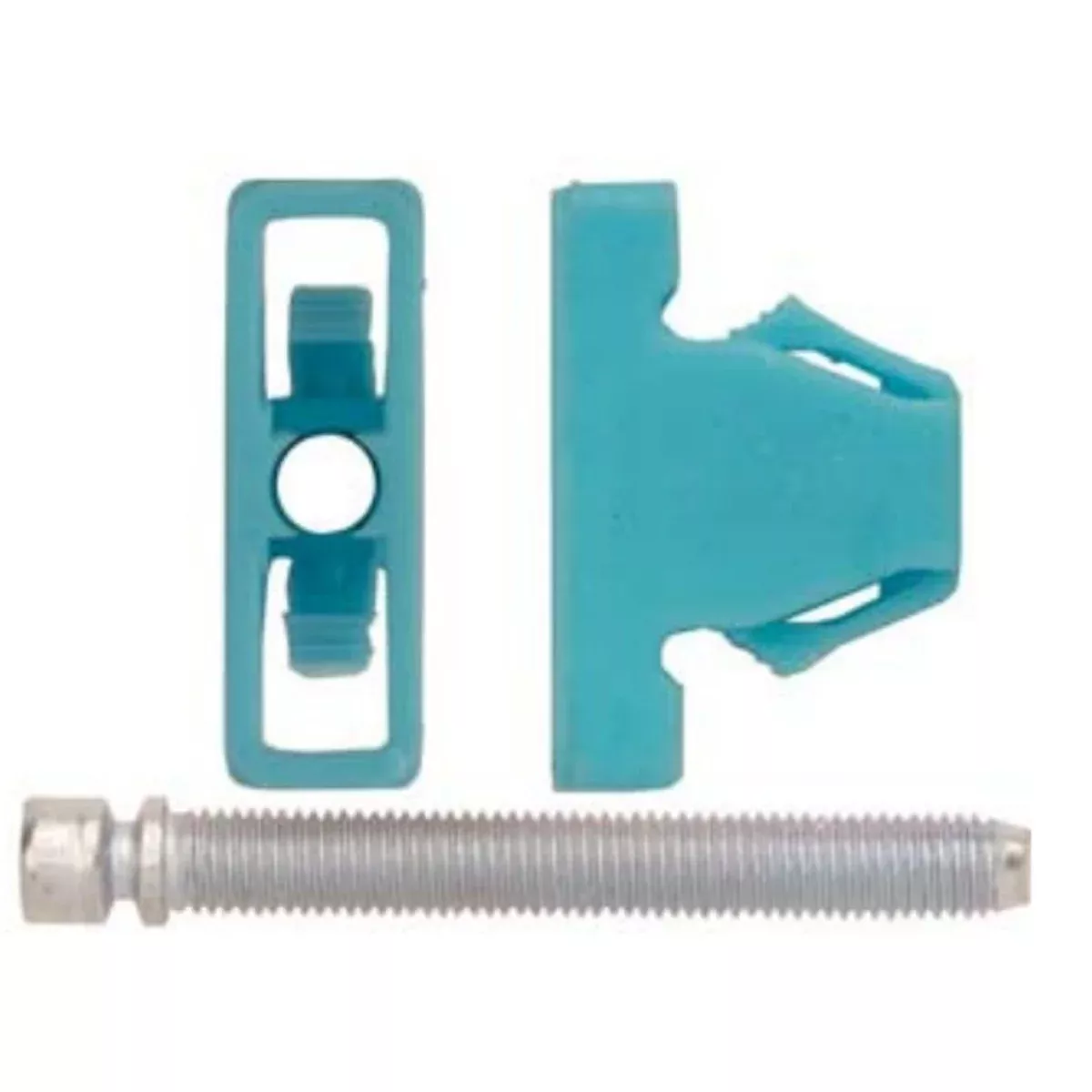 Disco Automotive Blue Nut With 12-28 X 1 3/4" Screw