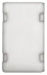 Disco Automotive White Nylon Body Mldg Clips