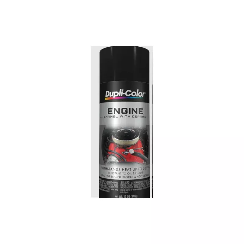 Dupli-Color DE1620 Engine Enamel with Ceramic Paint, Chevrolet Orange, 12 oz Aerosol Can, 14 sq-ft