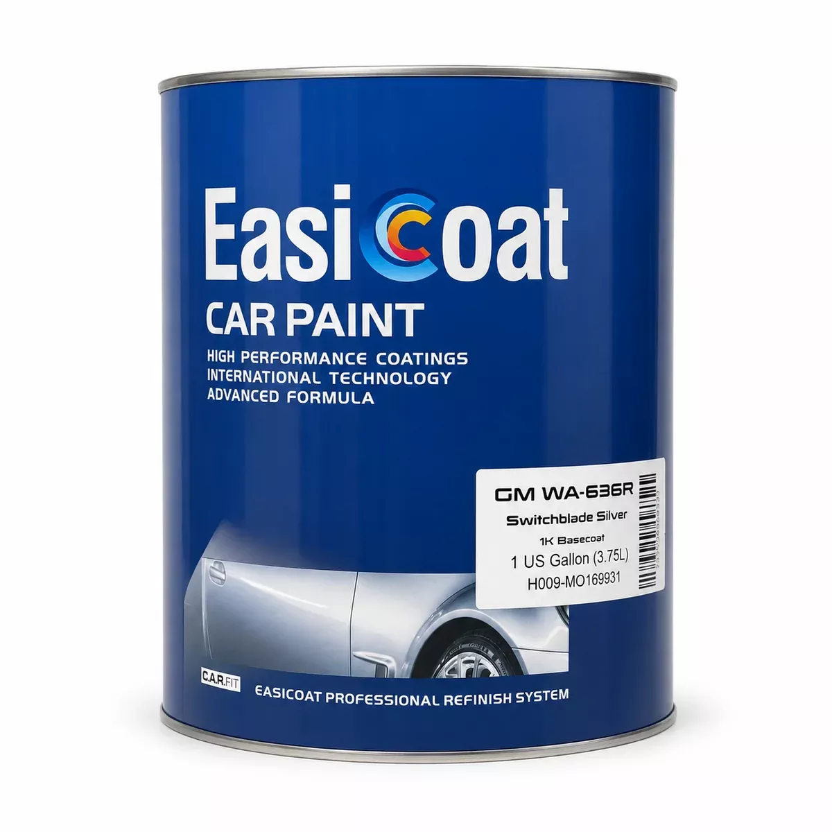 Easicoat GM WA 636R Switchblade Silver Basecoat Gal - H009-MO169931