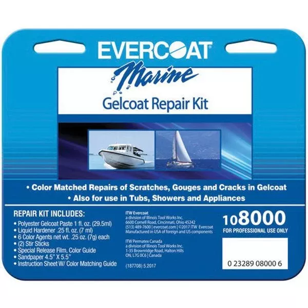 Evercoat 8000 Gelcoat Repair Kit 1 oz Pink