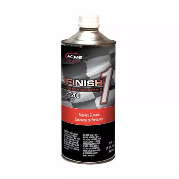 Finish 1 FT200-4 Surface Cleaner 1 Quart Aerosol Can Liquid