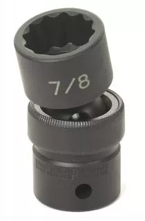 Grey Pneumatic 1/2" Drive x 12mm Standard Universal- 12 Point