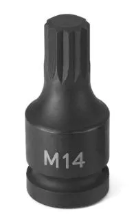 Grey Pneumatic 1/2" Drive x M10 Triple Square Driver