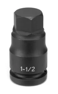 Grey Pneumatic 1" Drive x 1-1/2" Hex Driver