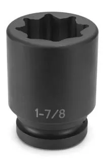 Grey Pneumatic 1" Drive x 1-3/4" Deep - 8 Point
