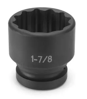 Grey Pneumatic 1" Drive x 3-3/8" Standard - 12 Point