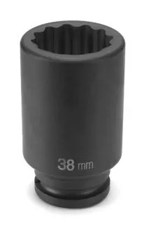 Grey Pneumatic 3/4" Drive x 28mm Deep - 12 Point