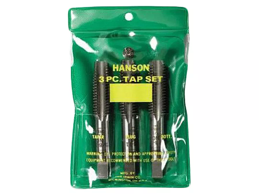 Irwin Hanson 2627 - 3-PC Tap Set 5/16"-18"