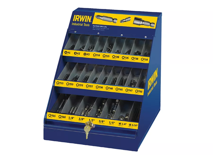 Irwin-Hanson 95162 - Fastener Drive Tool 795 pc. Cabinet Merchandiser