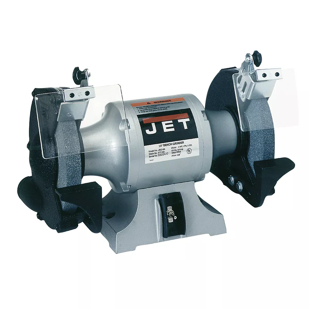 Jet Tools 10" INDUSTRIAL BENCH GRINDER