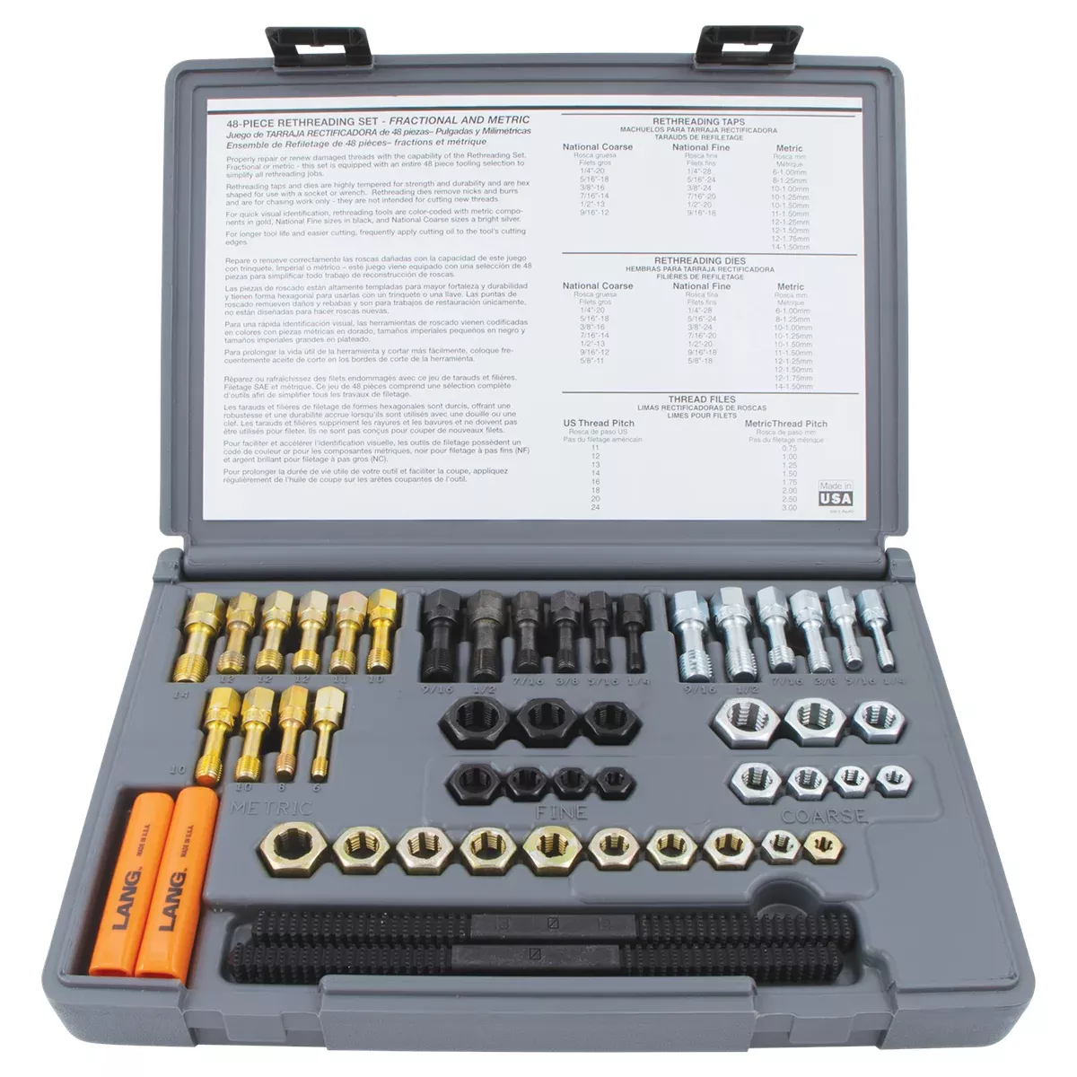 Lang Tools THREAD CHASE KIT