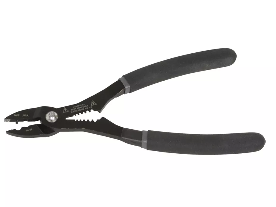 Lisle 68250 - Compact Multi-Function Wire Stripper 14-24 Gauge
