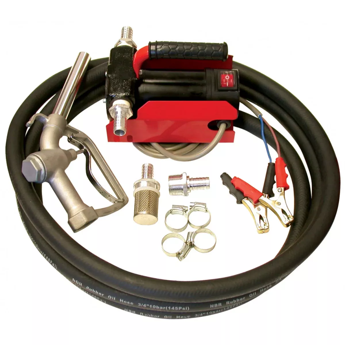 Milton - Portable 12-Volt Electric Diesel Pump Kit (12 GPM)