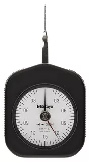 Mitutoyo Dial Tension Gage Series 546, Peak Hold, 0.15-1.5N Measuring Force - 546-137