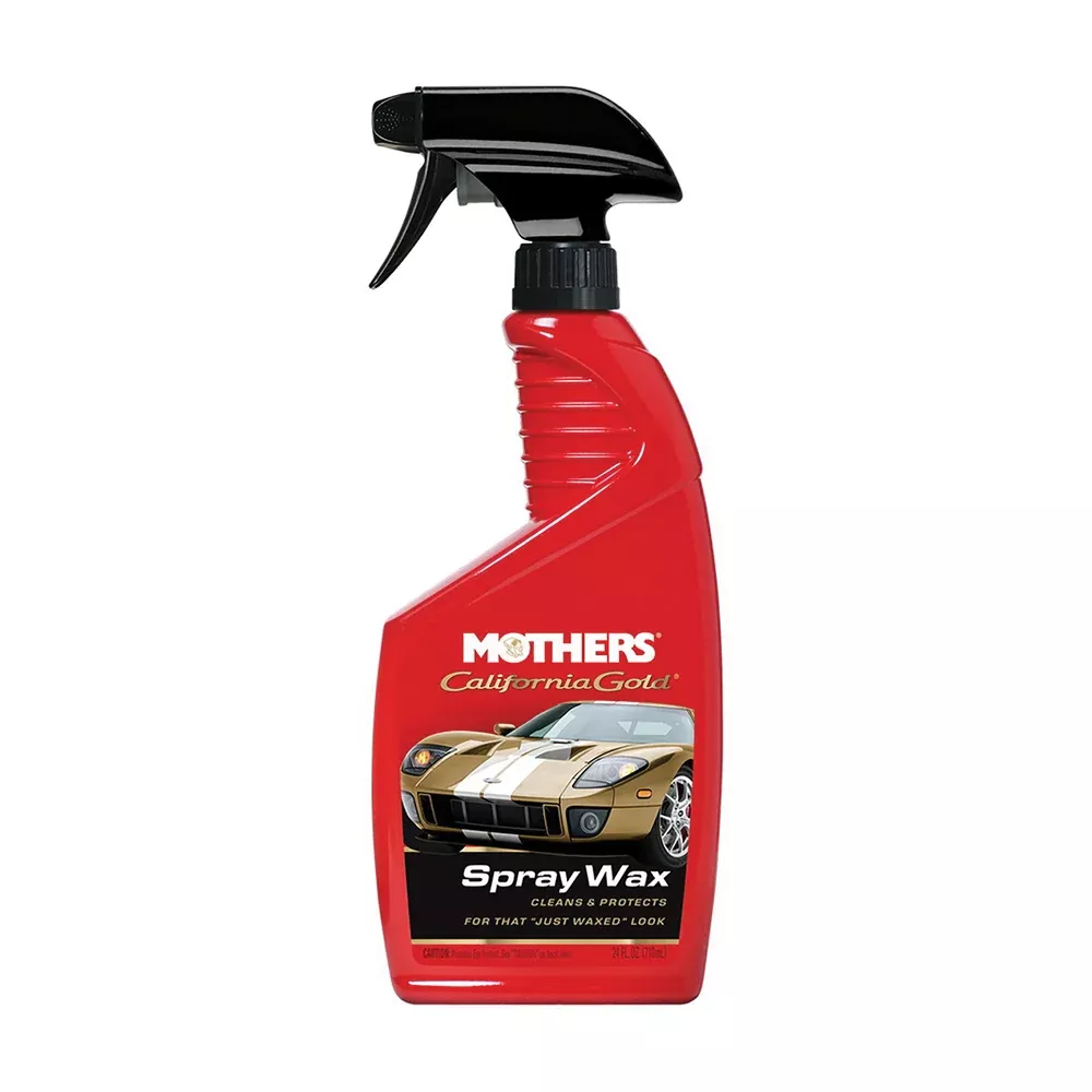 Mothers 05724 California Gold Spray Wax, 24 oz White Spray Bottle