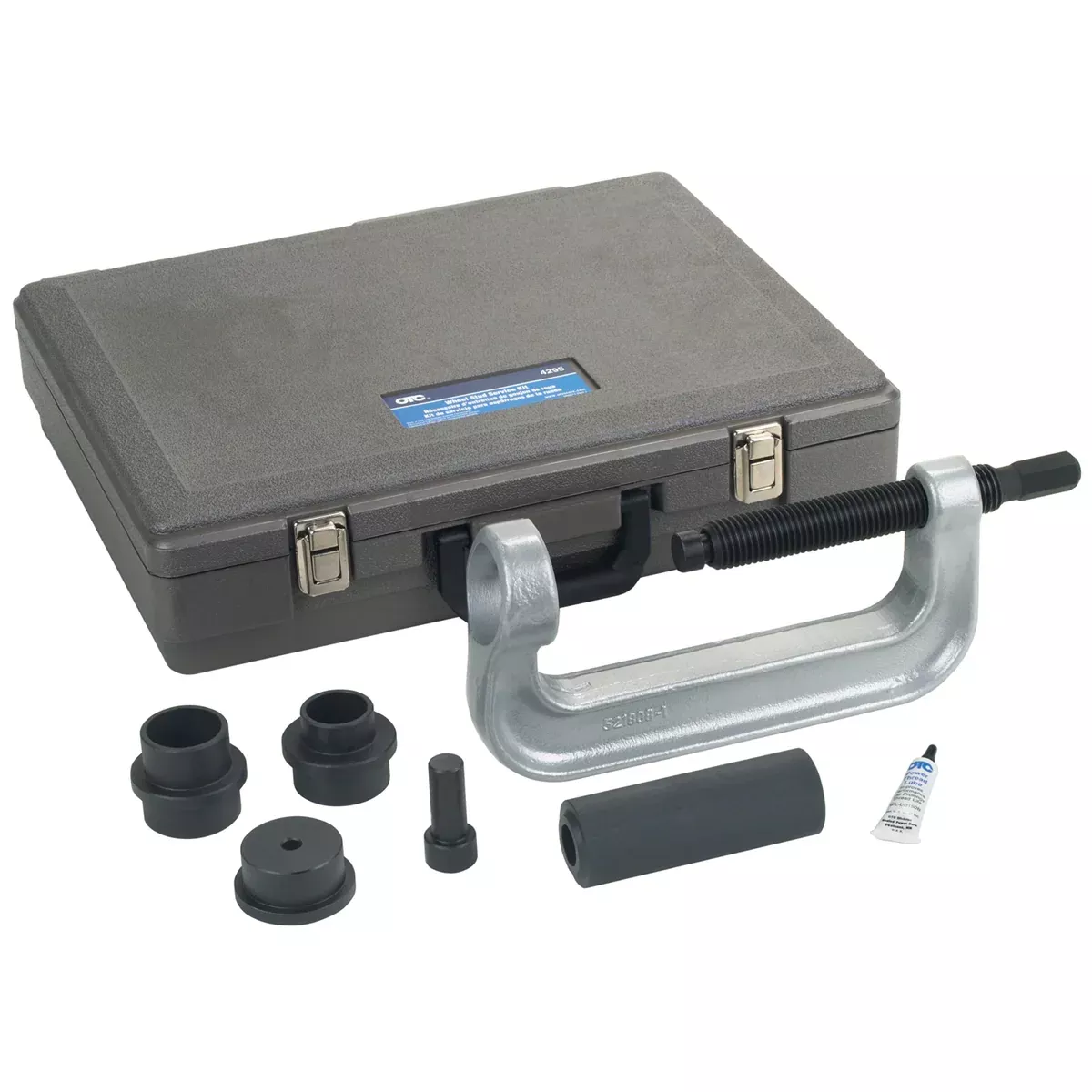 OTC 4295 Wheel Stud Service Kit, Push-On Head Design Eliminates Threaded Adapters for Easy