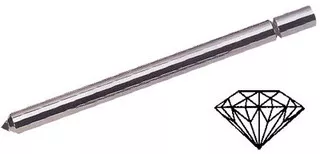 Precise Single Point Diamond Dresser, 1/4 Carat, 1/2" x 3" - SPD-004