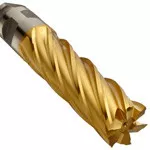 Putnam Multiple Flute TiN Coated Single End Mill, 7/8" - 45-930-5