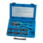 Quick Change Ratcheting Terminal Crimping Kit with 9 Die Sets TA18980