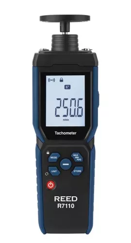 REED R7110 Combination Contact and Laser Photo Tachometer