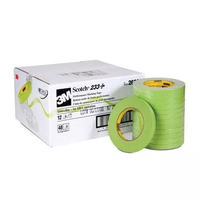 Scotch 26332 233+ Masking Tape 12 mm x 55 m Green