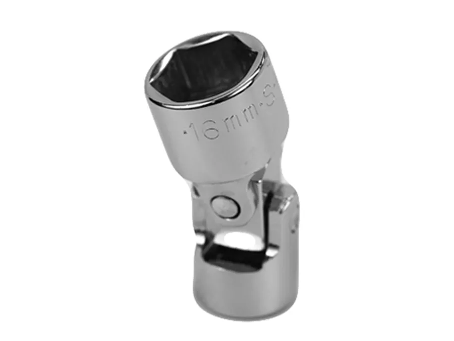 SK Hand Tool 40566 - 3/8" Drive 12 Point Flex Socket 16mm