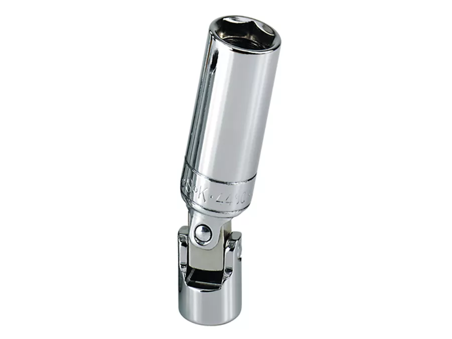SK Hand Tool 4490 - 3/8" Drive Flex Spark Plug Socket13/16"