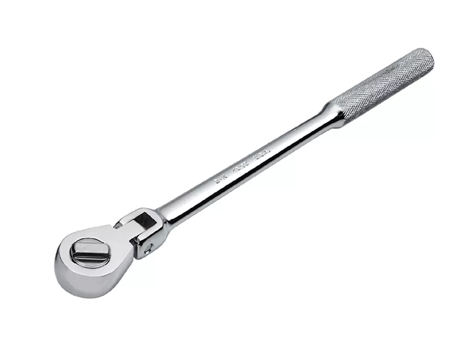 SK Hand Tool 45183 - 3/8" Drive Flex Head Ratchet 10.9"