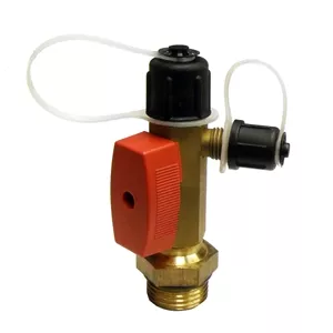 VPXPV CPS Vacuum Pump Inlet Tee Blank Off Valve VP4/VP6 (Old Style)