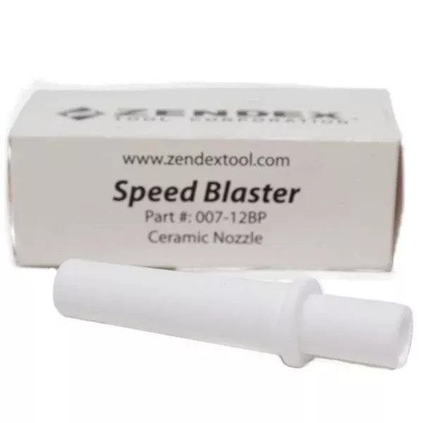 ZENDEX™ 007-12 Ceramic Nozzle for SpeedBlaster Gravity Feed Media Blaster