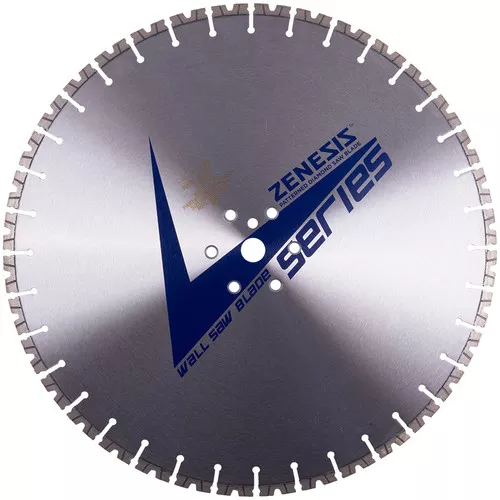 ZENESIS V SERIES 36″ X .187″ X 1″ wall saw Diamond Blade for Hard and Reinforced Concrete