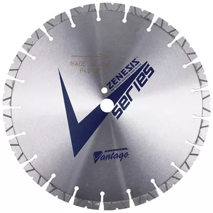 ZENESIS V SERIES 36″ X .250″ X 1″ Diamond Vantage Walk Behind Saw Blade- For Concrete
